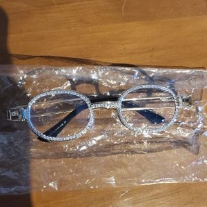 Hip hop diamond glasses